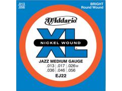 D'Addario Jazz 13-56 Medium -EJ22