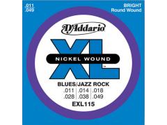D'Addario XL 11-49 Blues/Jazz Rock - EXL115