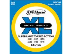 D'Addario XL 9-46 Super Light Regular Bottom - EXL125