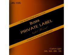 Private Label Nickel Wound Bass 45-105 Custom Light