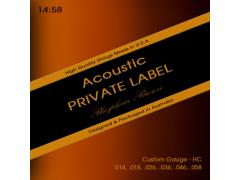 Private Label Phosphor Bronze Custom 14-58 HC