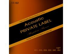 Private Label Phosphor Bronze 11-52 Light