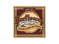 Ernie Ball Earthwood Banjo 5 String 80/20 Bronze - 09/20 Bluegrass 2063