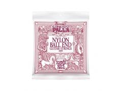 Ernie Ball Ernesto Palla Nylon Classic Silver & Clear Ballend - 28/42 Medium Tension