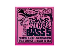 Ernie Ball Nickel Wound 5 String Slinky - 50/135 Power Slinky 2821