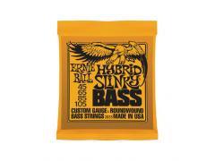 Ernie Ball Nickel Round Wound Slinky Bass - 45/105 Hybrid Slinky (Orange) 2833