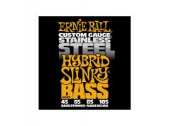 Ernie Ball Stainless Steel Round Wound Bass -  45/105 Hybrid Slinky 2843