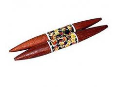 Clapsticks - Aboriginal Hand Painted