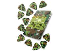 Camo Guitar Picks in a Tin