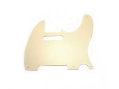 Pickguard T-Style Single Ply White