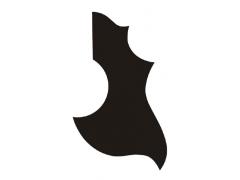 Acoustic Pickguard Black