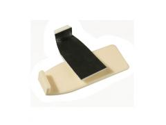 Violin Bow Tip - Plastic with Fibre Lining Flat