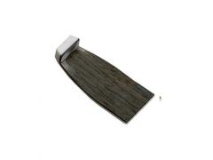 Violin Bow Tip - Ebony Lined Flat