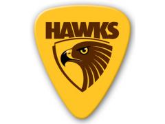 AFL Hawthorn Hawks 5 Pack Guitar Picks