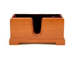 Violin Stand Wooden Box Walnut Stained