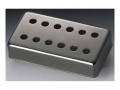 Schaller Pickup Cover - 12 Hole Humbucker 150RUN Ruthenium