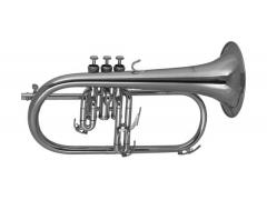 Wisemann Flugelhorn FLH-600SP - Pro Silverplated Finish