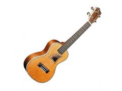 Eddy Finn EF-15C Solid Mahogany/Fishbone Concert Ukulele