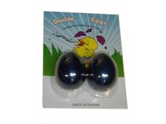 Egg Shakers Metallic Blue