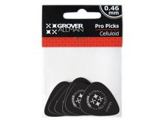 Celluloid Pro Guitar Picks - Standard Shape Black 10 Pack