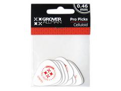 Celluloid Pro Guitar Picks - Standard Shape White 10 Pack