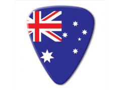 World Flag Series Guitar Pick - Australian Flag