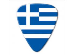 World Flag Series Guitar Pick - Greece