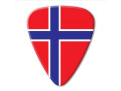 World Flag Series Guitar Pick - Norway