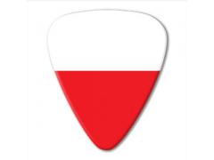 World Flag Series Guitar Pick - Poland