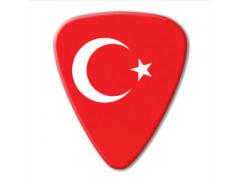 World Flag Series Guitar Pick - Turkey