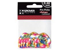 Vintage Celluloid Pro Guitar Picks - Rainbow 10 Pack