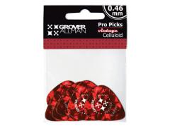 Vintage Celluloid Pro Guitar Picks - Red 10 Pack