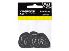 Delrinex™ Jazz XL Shape Pro Guitar Picks Black 10 Pack