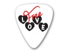 Themed Series Hippie Guitar Picks - Free Love