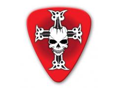 Themed Series Skull Guitar Picks - Cross & Skull