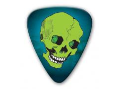 Themed Series Skull Guitar Picks - Green Skull