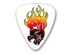 Themed Series Flame Guitar Picks - Puma Flame