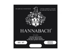 Hannabach 800 Series Black - Medium Tension