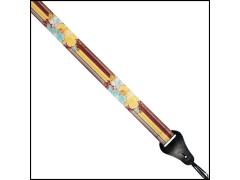 Colonial Leather Printed Ukulele Strap - Stripes