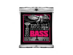 Ernie Ball Coated Round Wound Bass 45/100 Super Slinky (Pink) 3834