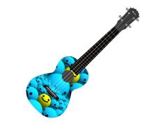 Kealoha Graphic Concert Ukulele 24-43 - Smiley Ball