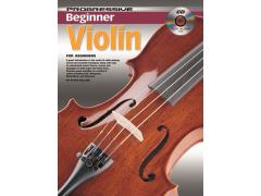 Progressive Beginner Violin Book & CD - 11805