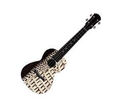 Kealoha Graphic Concert Ukulele P24-56 - Scales