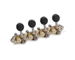 Schaller GrandTune A-Style Mandolin Machine Head Nickel/Ebony