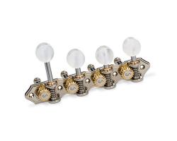 Schaller GrandTune F-Style Mandolin Machine Head Nickel/Pearl