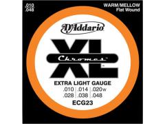 D'Addario Chrome 10-48 Extra Light - ECG23