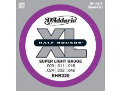 D'Addario Half Round Electric 9-42 Super Light - EHR320