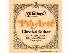 D'Addario Pro-Arte Silver & Clear 27.5-42 Light Tension - EJ43