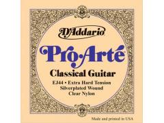 D'Addario Pro-Arte Silver & Clear 29-45 Extra Hard Tension - EJ44