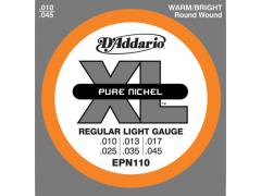 D'Addario Pure Nickel 10-45 Regular Light - EPN110